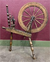 D. Hening Oak Spinning Wheel