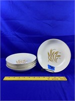 6pc Golden wheat pasta bowls