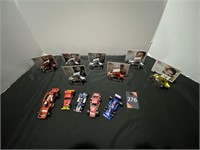 Racing Cars with Cards & Misc. Cars