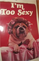 Hilarious Bulldog Poster
