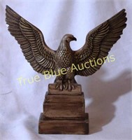 Ceramic Eagle Statuette