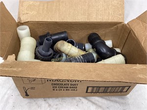Assorted Plastic Pipe Fittings