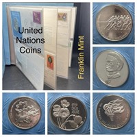 Franklin Mint United Nations Coins SS
