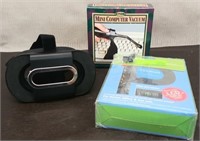 VR Glasses, Mini Comp Vac, AC-DC/DC-DC Adapters