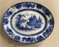 Doulton Burslem Madras Blue and White Porcelain