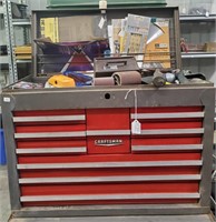 Craftsman Upper Tool Box With Contents