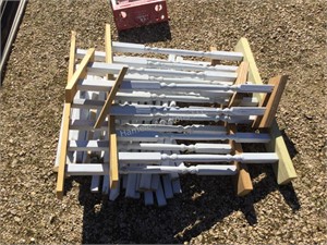 Lot of railing supports and other