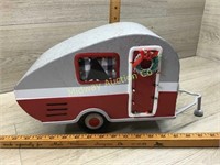 LARGE METAL CAMPER DÉCOR