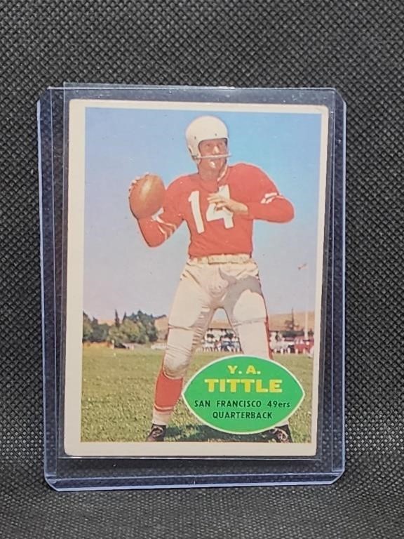 Topps #113 Y.A. Tittle Football Card