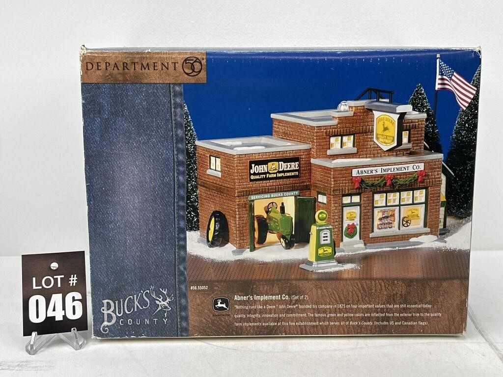 Department 56 J.D. Bucks County The Original S