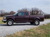 2000 Ford F-150 4x4 Four Door Truck 139,000 Miles