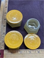 Vintage Avon jar lot honeysuckle