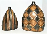 Two Earthenware Vases