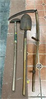 Antique Scythe Shovel Edger