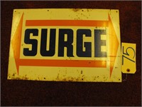 Surge Tin Sign