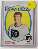 1971-72 OPC Bob Clarke Card