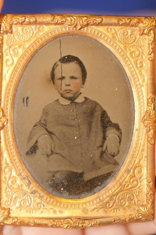 Tin Type of a Child