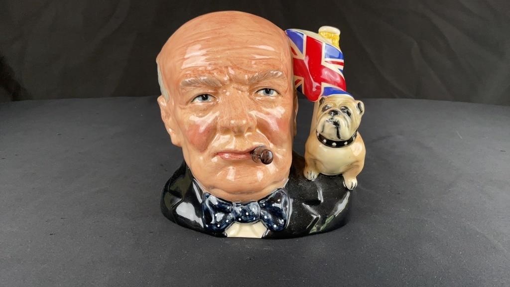 Royal Doulton Winston Churchill Toby Mug