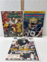 3 signed Sports Illustrated- Notre Dame