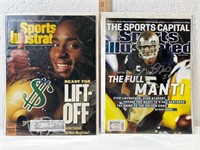 2 signed Sports Illustrated- Rocket Ismail