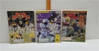 Lot of 3 Signed Sports Illustrated-