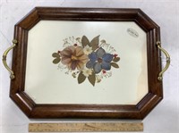 Decorative tray 17X13  - water stain in corner
