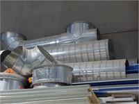 Large Qty Galvanised Steel Ducting
