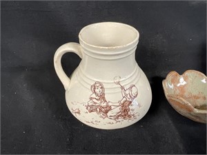 3 pieces - 1 piece Meyer Art Pottery