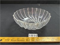 Vintage Nautilus Iridescent Bowl