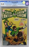Green Lantern #78 DC Comics 7/10 CGC Slab 2.0 S#