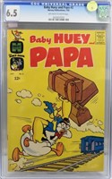 Baby Huey and Papa #2 Harvey Publications 7/62