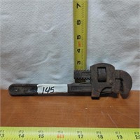 VINTAGE CAST IRON ADJUSTABLE WRENCH