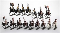C.B.G. FRENCH LEAD SOLDIERS ON HORSES
