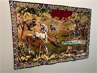 Large Horse Tapestry