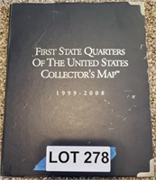 Complete First State Quarters Book
