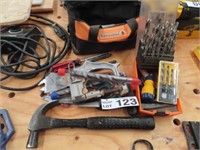 Qty Various Drill Bits & Hand Tools