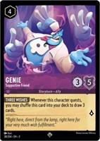 Lorcana: Genie - Supportive Friend * Super Rare