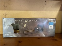 Glass shelf kit