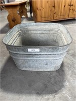 Galvanized Wash Tub "62"