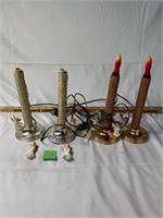 Lot of VTG Electric Christmas Candles