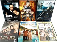 35 DVD films action, comédie, romance, drame, etc.