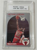 Jordan 1990 NBA Hoops Card