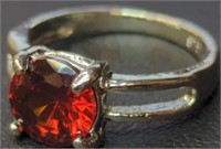 925 stamped gemstone ring size 5.25