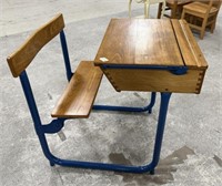 Vintage  Kids School Desk