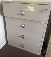 Fireproof Lateral  Fireking File Cabinet 52T