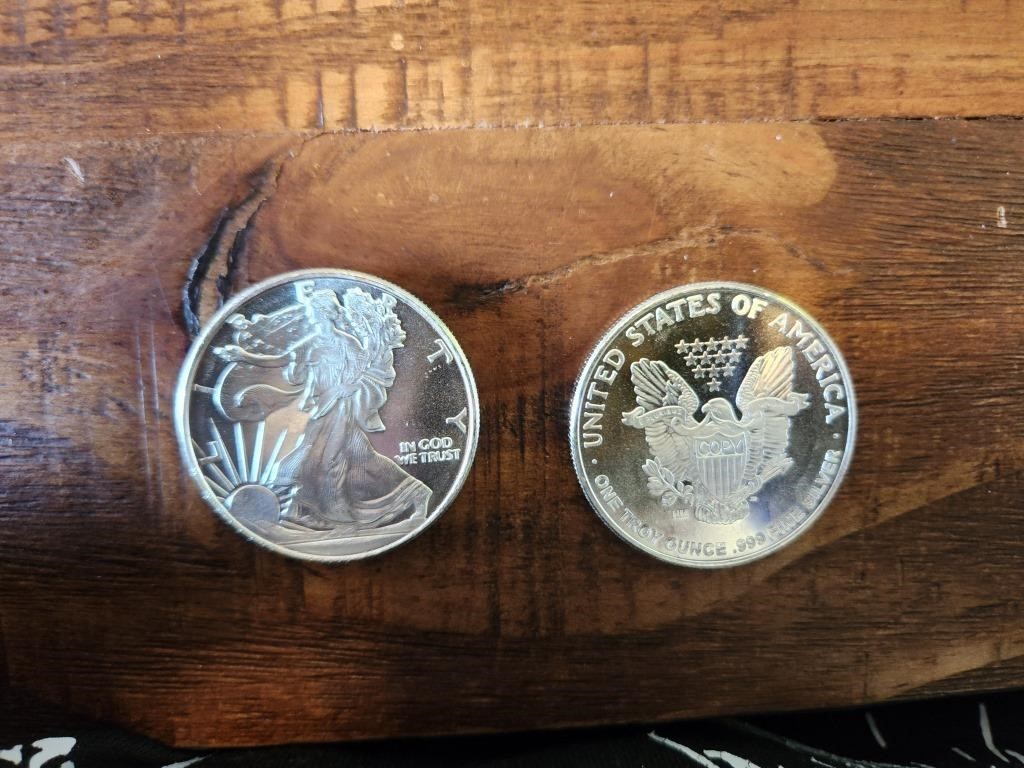June Charrette Farm, 800oz of Silver coins, and Ammo/Firearm
