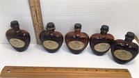 5 Vintage liqueur bottles, 1-Paul Masson Rare