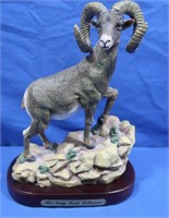 Resin Ram Figure (the Gray Rock Collection)