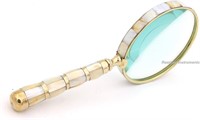 RII Magnifying Glass 10x  4 Handle  2 Lens.