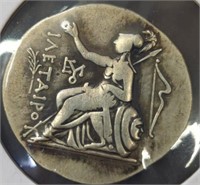 Vintage Greek or Roman coin or token